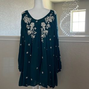 Free People Tennessee mini dress size Large